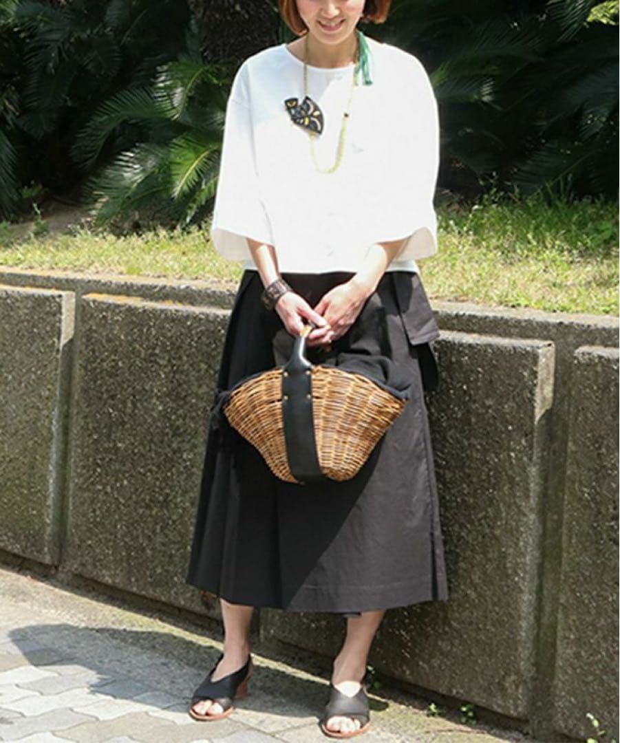 ebagos★ 1本手 オイルショルダー 紅籐 brown エバゴス★美品