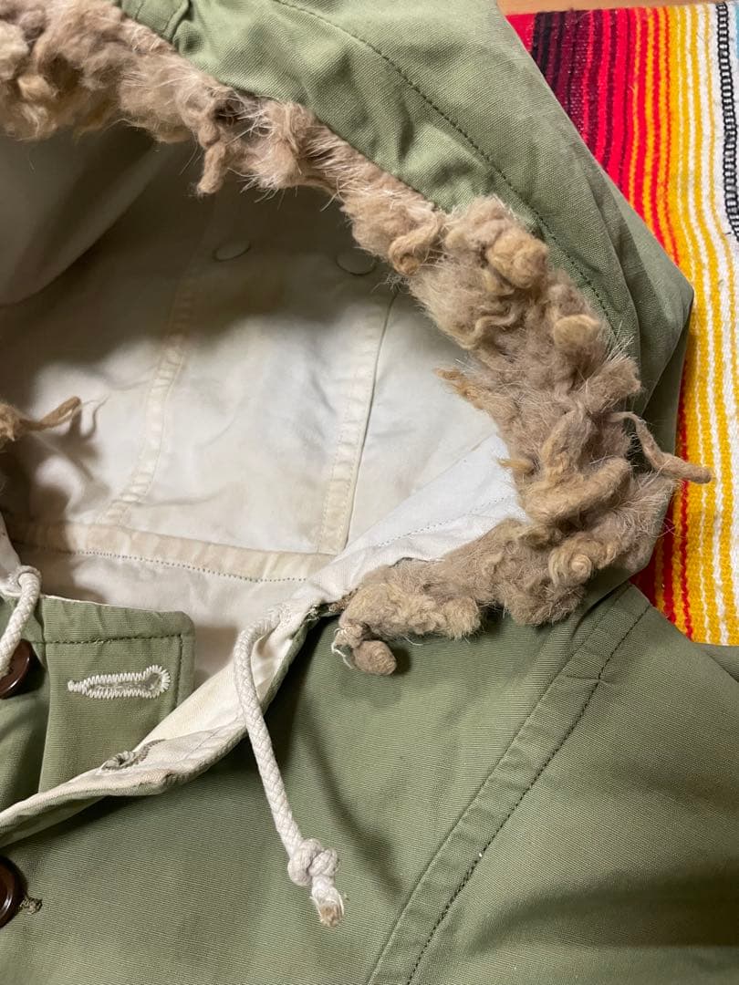 40s 米軍 スノーパーカー スモッグ U.S.Army リバーシブル M-42