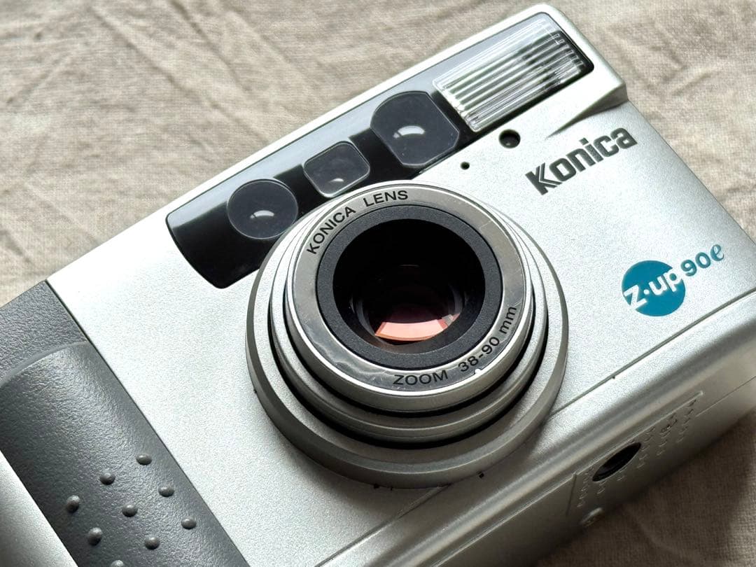 ⌘完動品！ 電池付き、作例あり！ Konica Z-UP 90E⌘