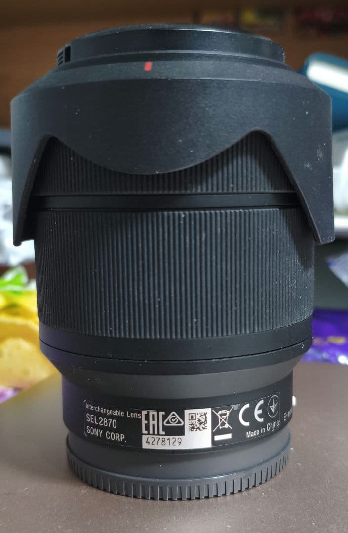 SONY SEL2870 レンズ