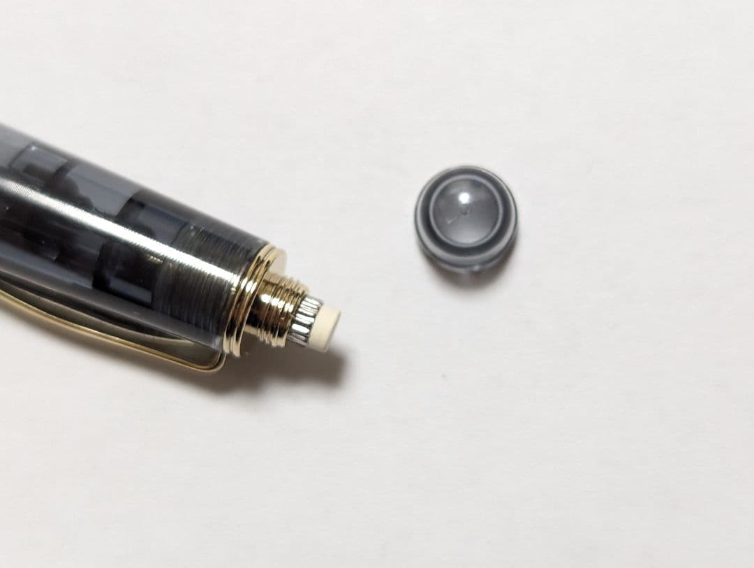 Pilot　2+1RV 廃盤ボールペン　多機能ペン　透明　スケルトン