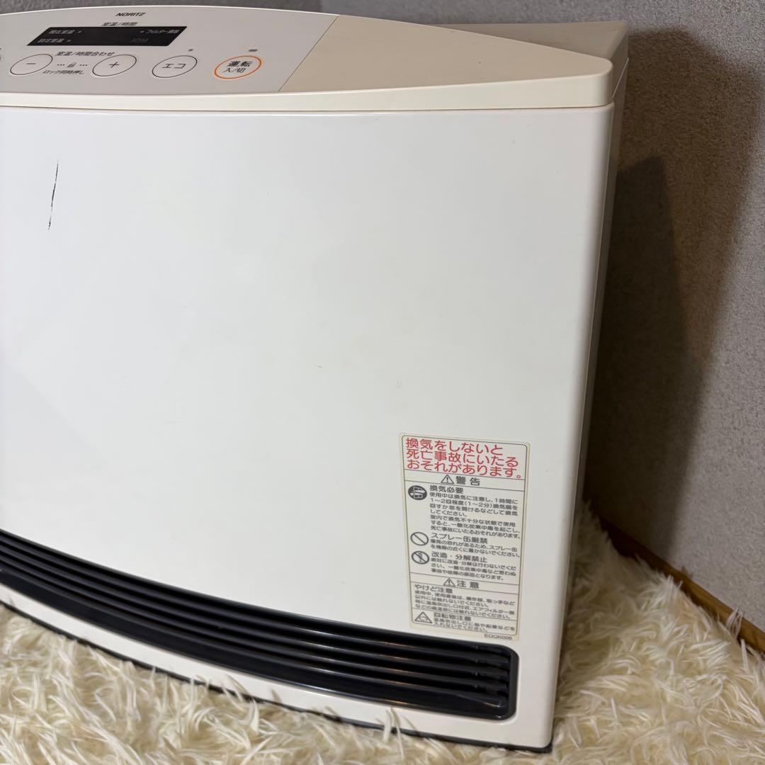 ノーリツガスファンヒーター　LPガス　GFH-4003S-W5