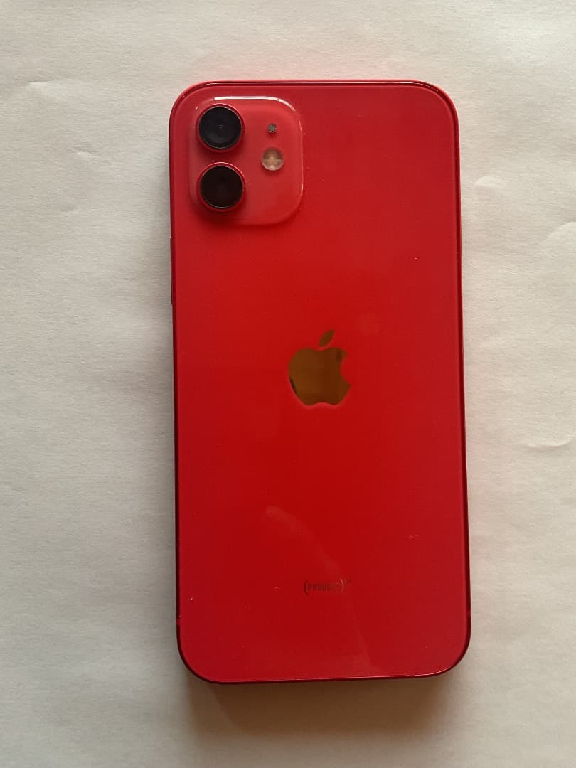 スマートフォン本体 iPhone12 64GB RED