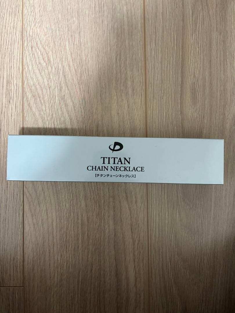 ファイテン チタンチェーン ネックレス 60cm