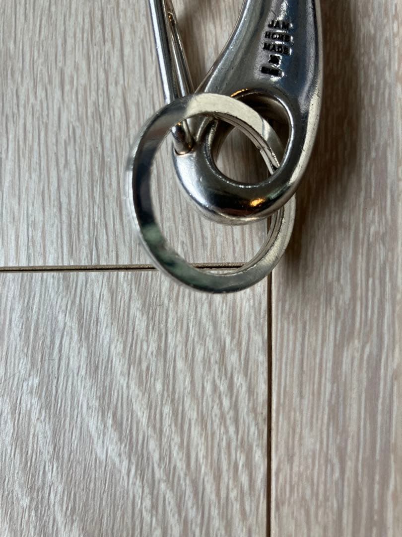 ジャムホームメイド　ビッグワン　ミドルサイズ　　カラビナ　シルバー925