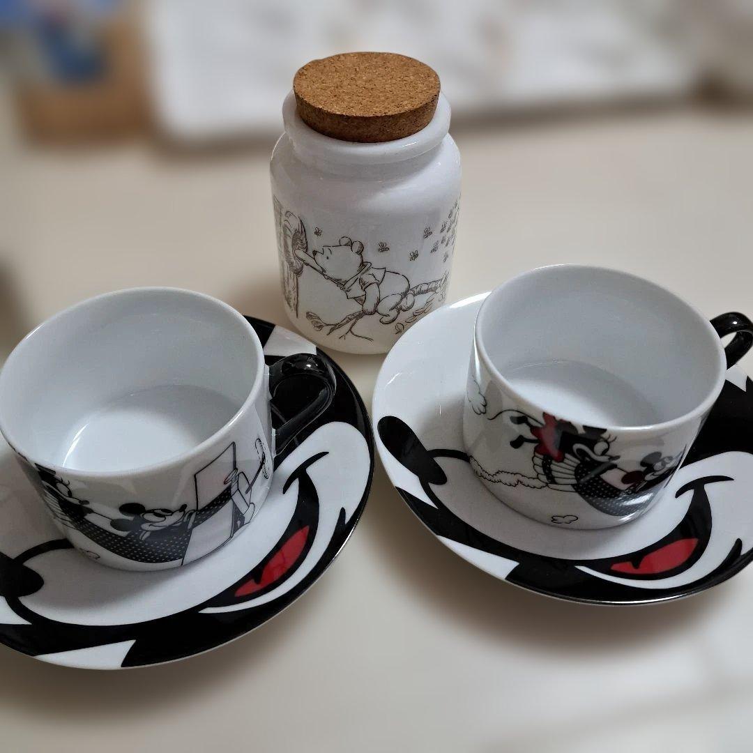 ディズニー　食器　お皿　カップ&ソーサー　ワイングラス　まとめ売り