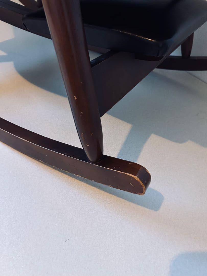 ヴィンテージ 松田家具 ロッキングチェア　フットレスト付き　ミッドセンチュリー