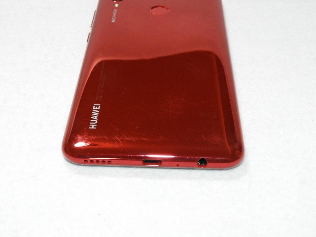 HUAWEI nova lite 3 SIMフリー POT-LX2J レッド