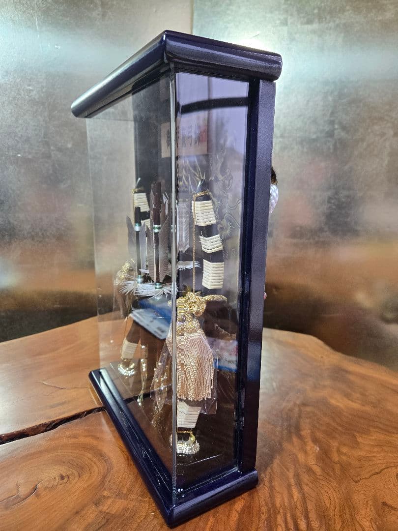 【一点限り】正月飾り　破魔弓　ケース飾り 壁掛け　Y21