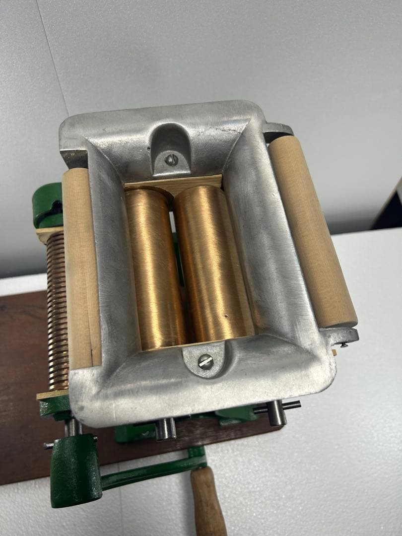 在庫処分セール　小野式製麺機2型　両刃　2.2mm&6.3mm切刃 レストア済