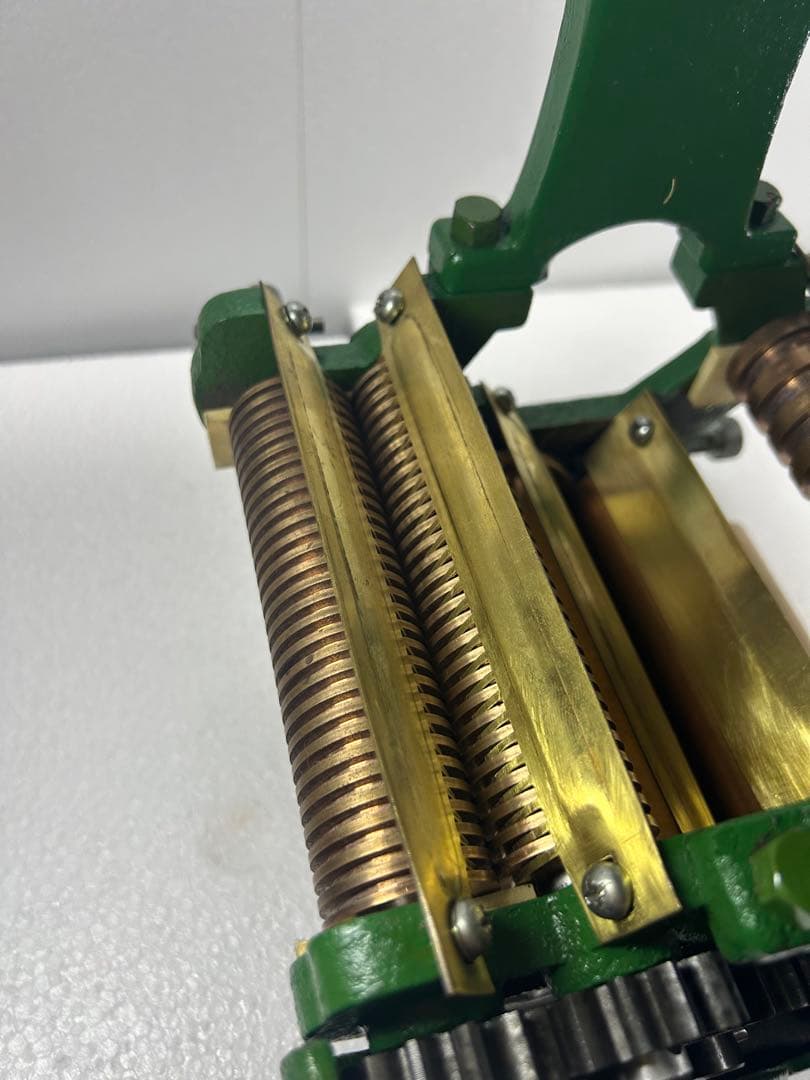 在庫処分セール　小野式製麺機2型　両刃　2.2mm&6.3mm切刃 レストア済