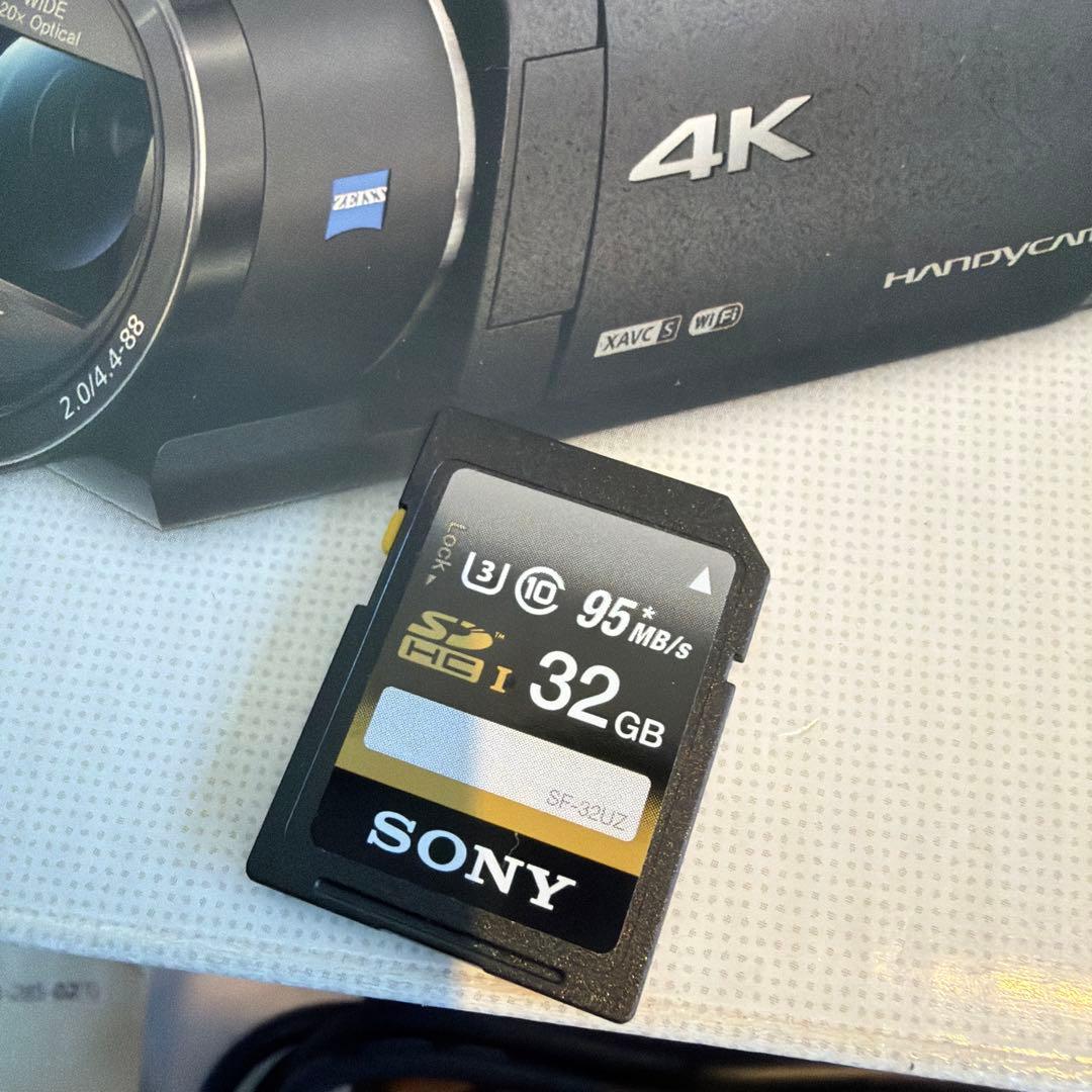 SONY FDR-AX45 4Kビデオカメラ　値引きしました