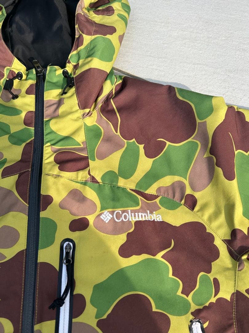Columbia ✖️kinetics コラボ　カモフラージュ ナイロンジャケット