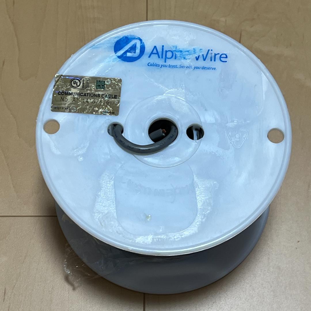 【未使用】7芯ケーブル30m（Alpha Wire 1177C）