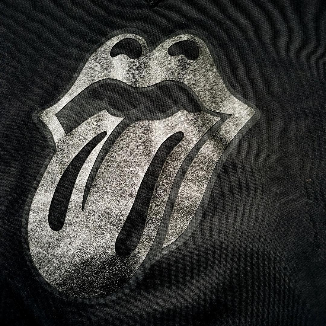 美品・QR確認★モンクレール ローリングストーンズ 羊革 牛革 スウェット XL