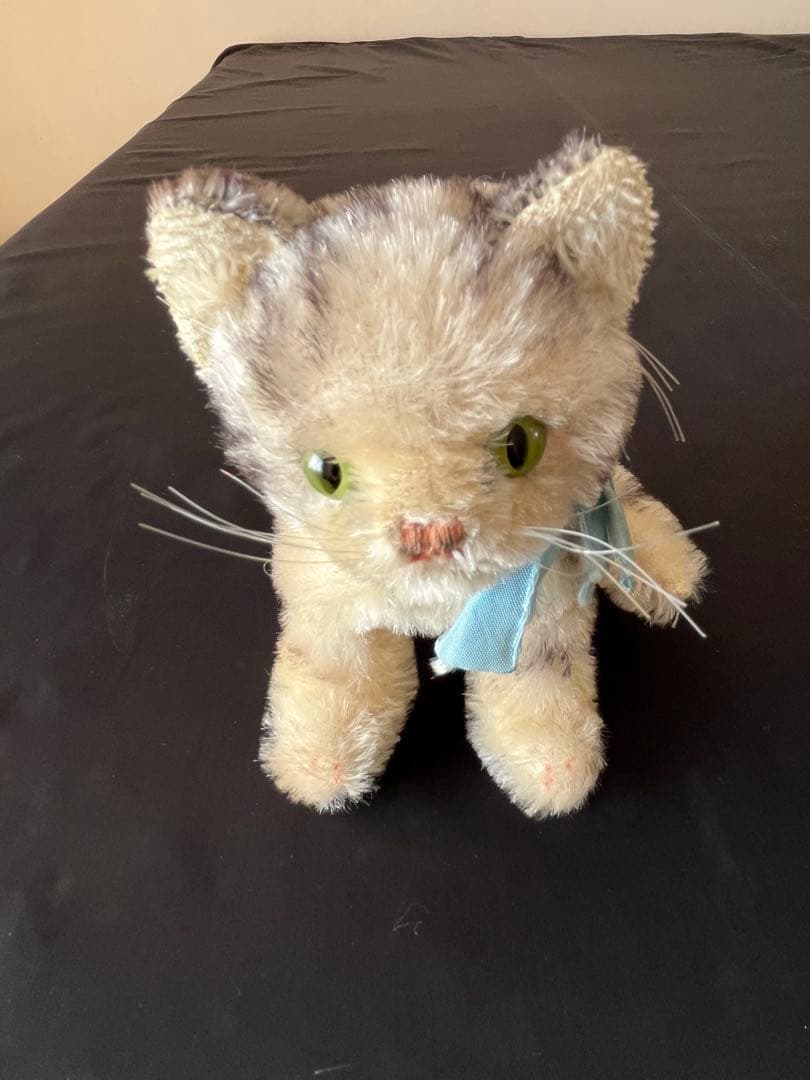 【2/11までの出品】ヴィンテージ シュタイフ　ネコ 猫