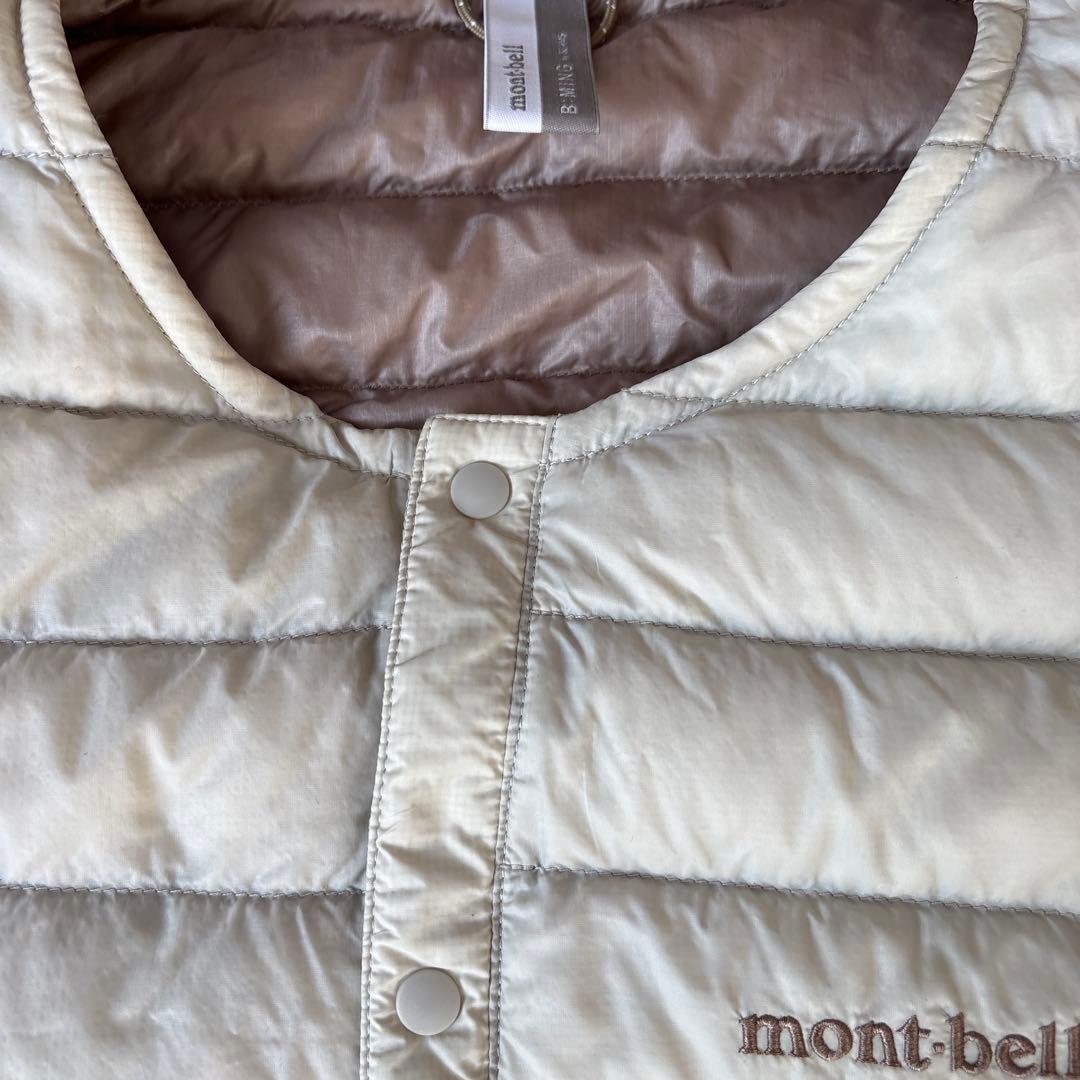 mont-bell アイボリー ダウンジャケット