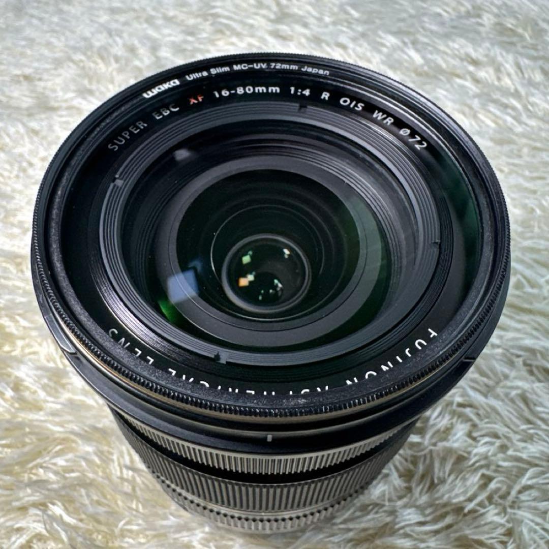 美品 FUJIFILM レンズ XF16-80mm F4 R OIS WR