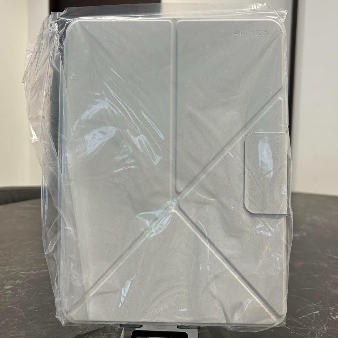 PITAKA iPadケース タブレットスタンド 磁気吸着 軽量 極薄 衝撃保護