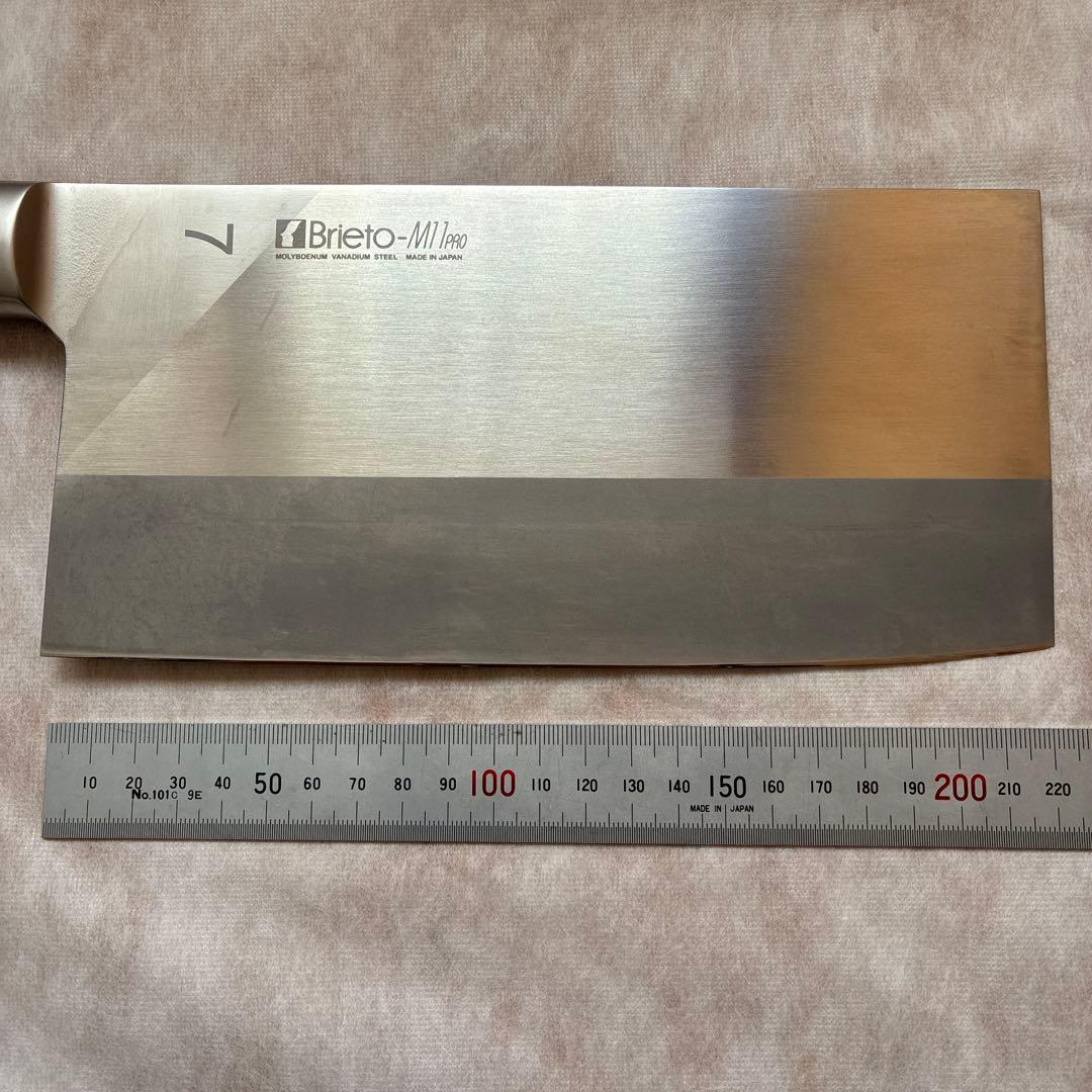 ブライトM11プロ中華包丁#7 Brieto-M11pro