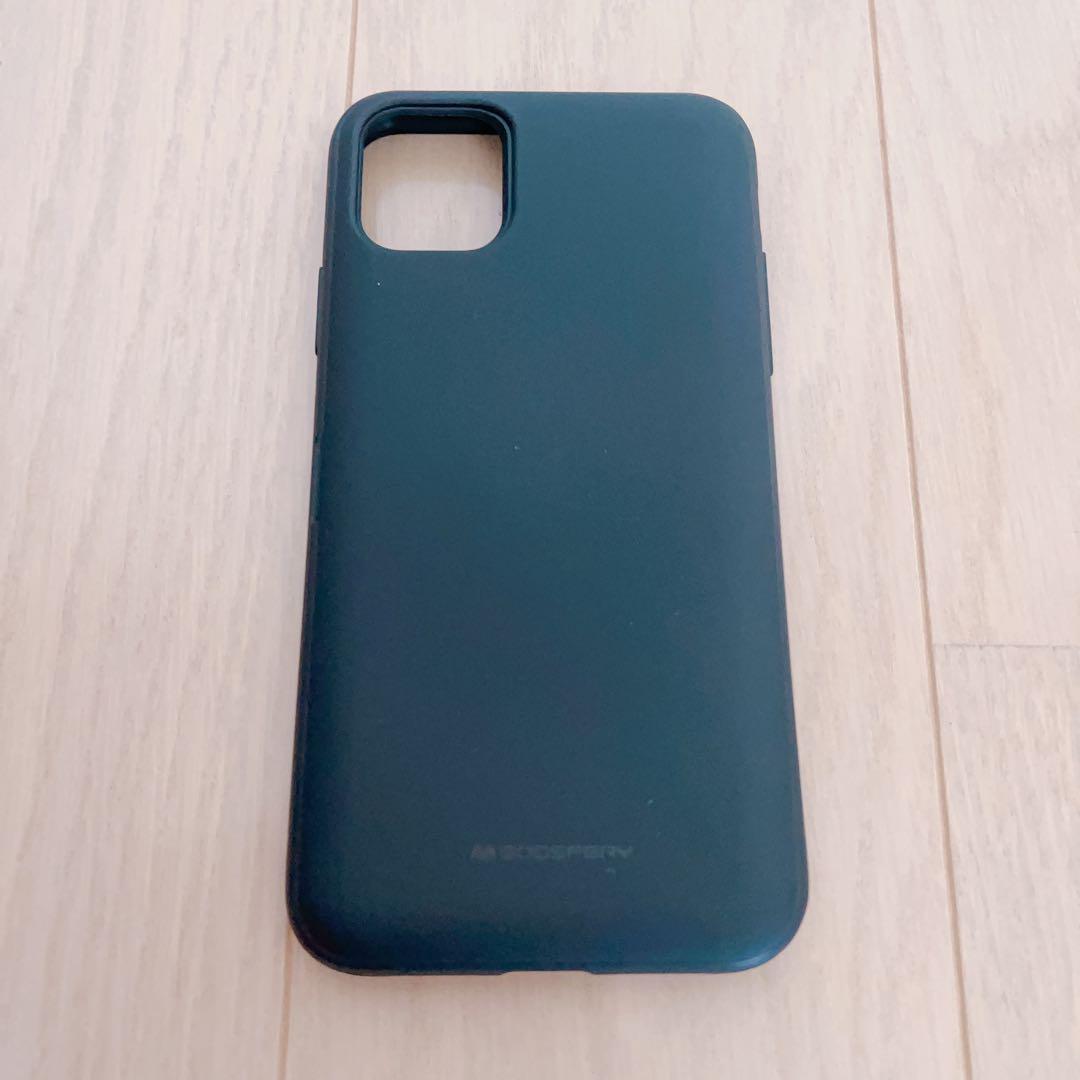 Goospery iPhone 11 ケース 背面 カード 収納 マグネット式