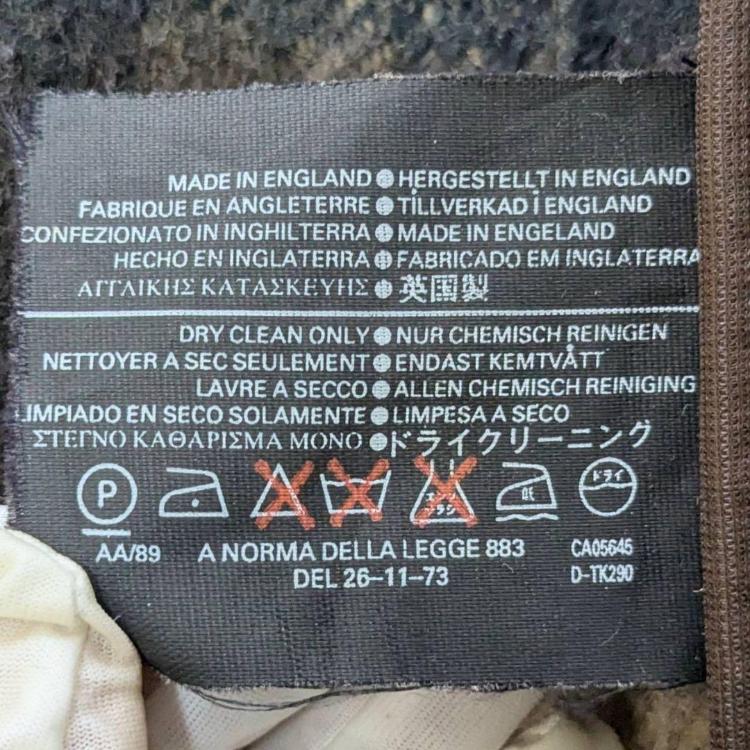 90s グローバーオール ダッフルコート チェック柄 キャメル 英国製 M