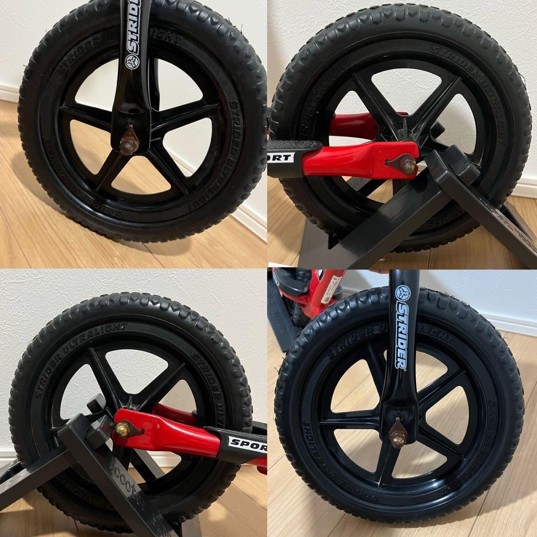 STRIDER SPORTS 12inch ストライダー レッド スタンド付き