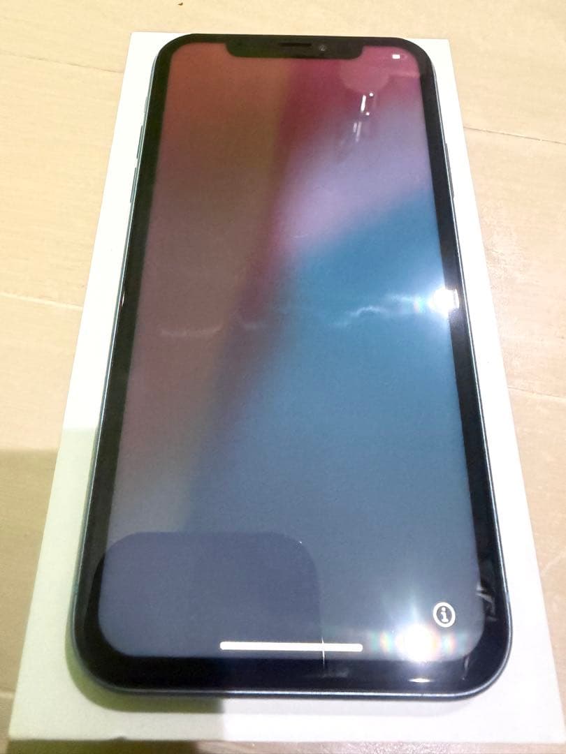 Apple iPhone XR 本体 ブルー 64GB