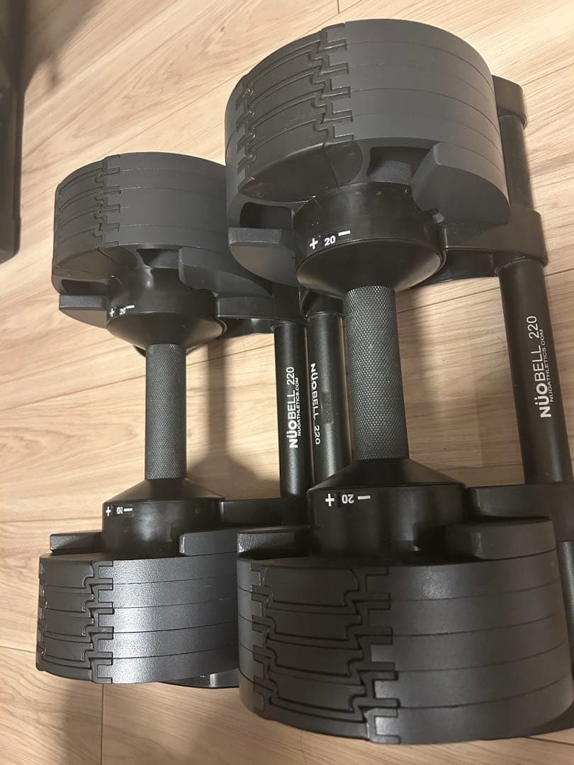 美品 2kg刻み 20kg FLEXBELL NUO 可変式ダンベル 1/2