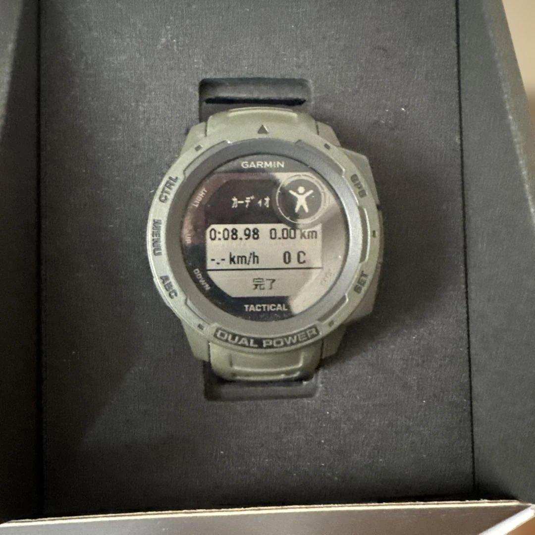 t*8様 販売終了✴︎GARMIN　Instinct　DualPower　TAC