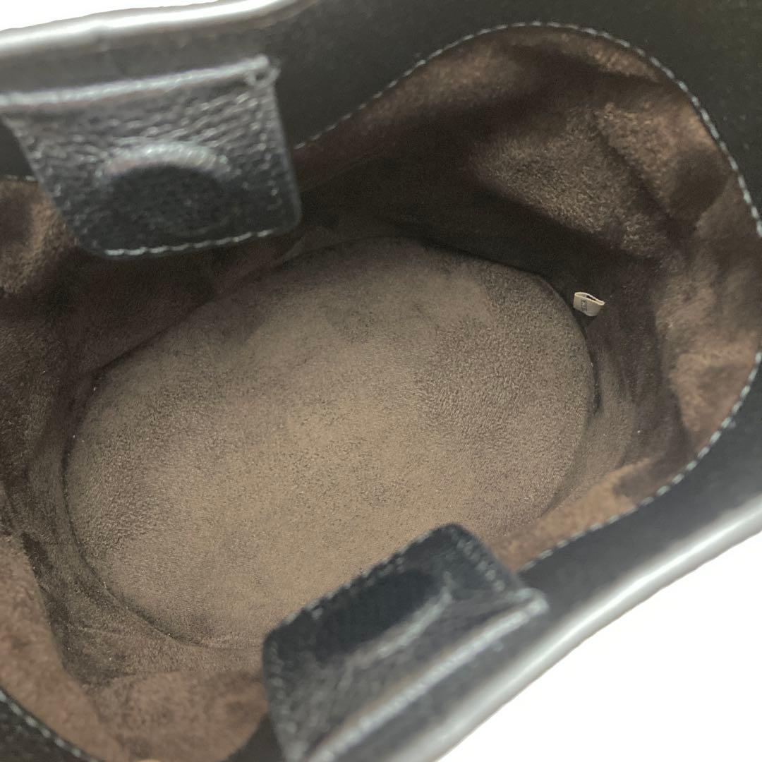 t*n様 ❤️極美品❤️CAFUNE EGG BUCKET - BLACK ショ