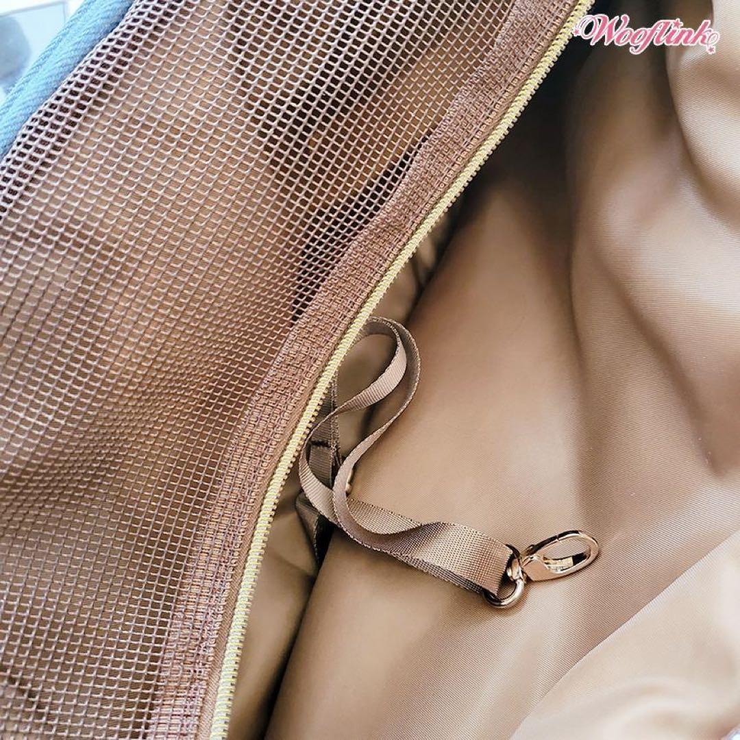 ウーフリンク ハグミーバッグ キャリーバッグ スリング ブラックデニム