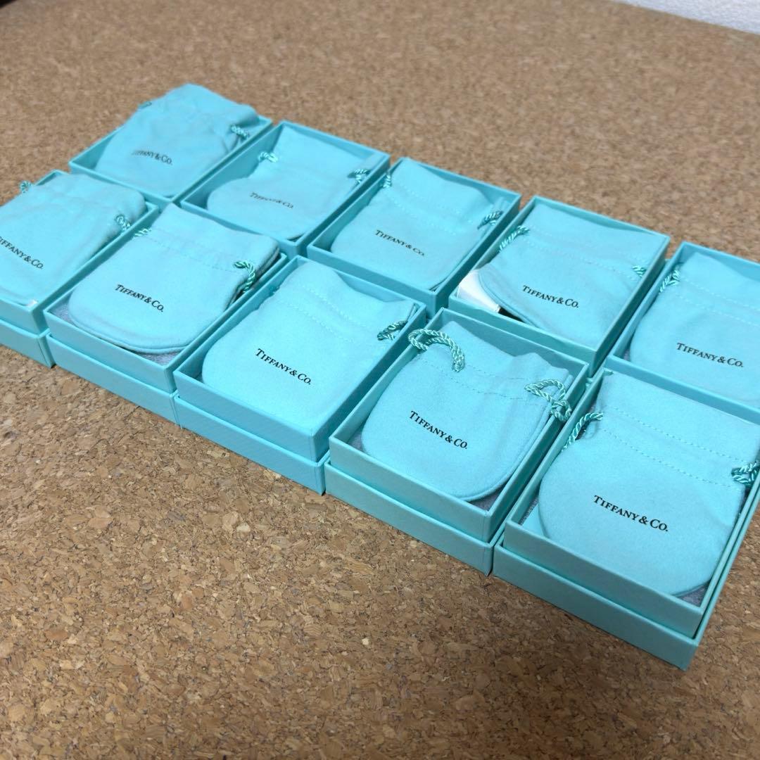 【美品】ティファニー巾着付き空箱セット　まとめ　10個セット