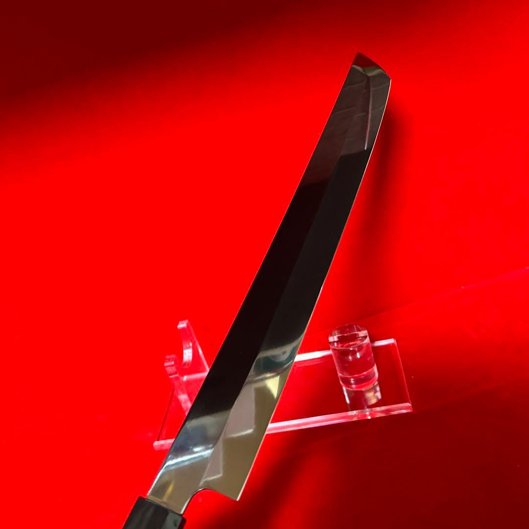 包丁　先丸　尺　鏡面仕上げ　切味抜群　箱付　未使用品