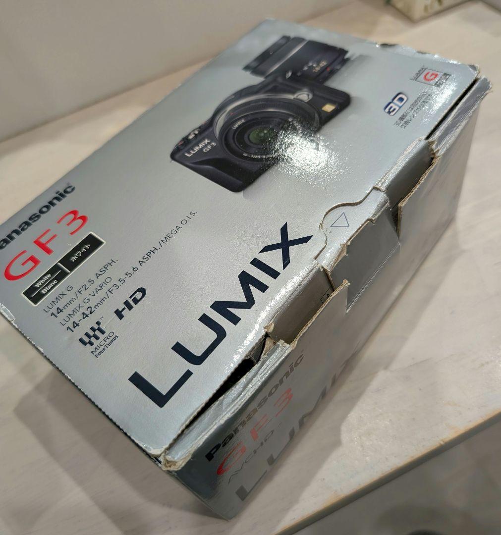 Panasonic GF3 ホワイト 14-42mmレンズ付き