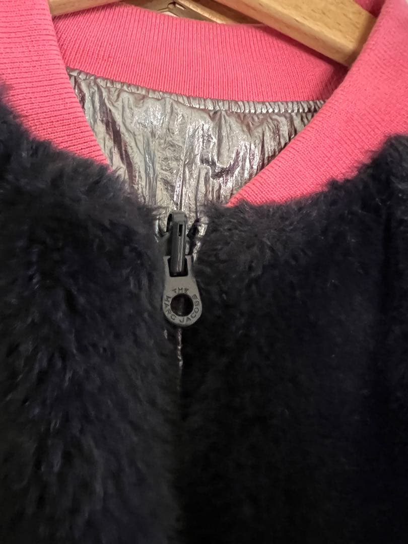 【マークジェイコブス】リバーシブル✨ボアジャケット　ボアジャケット　120㎝