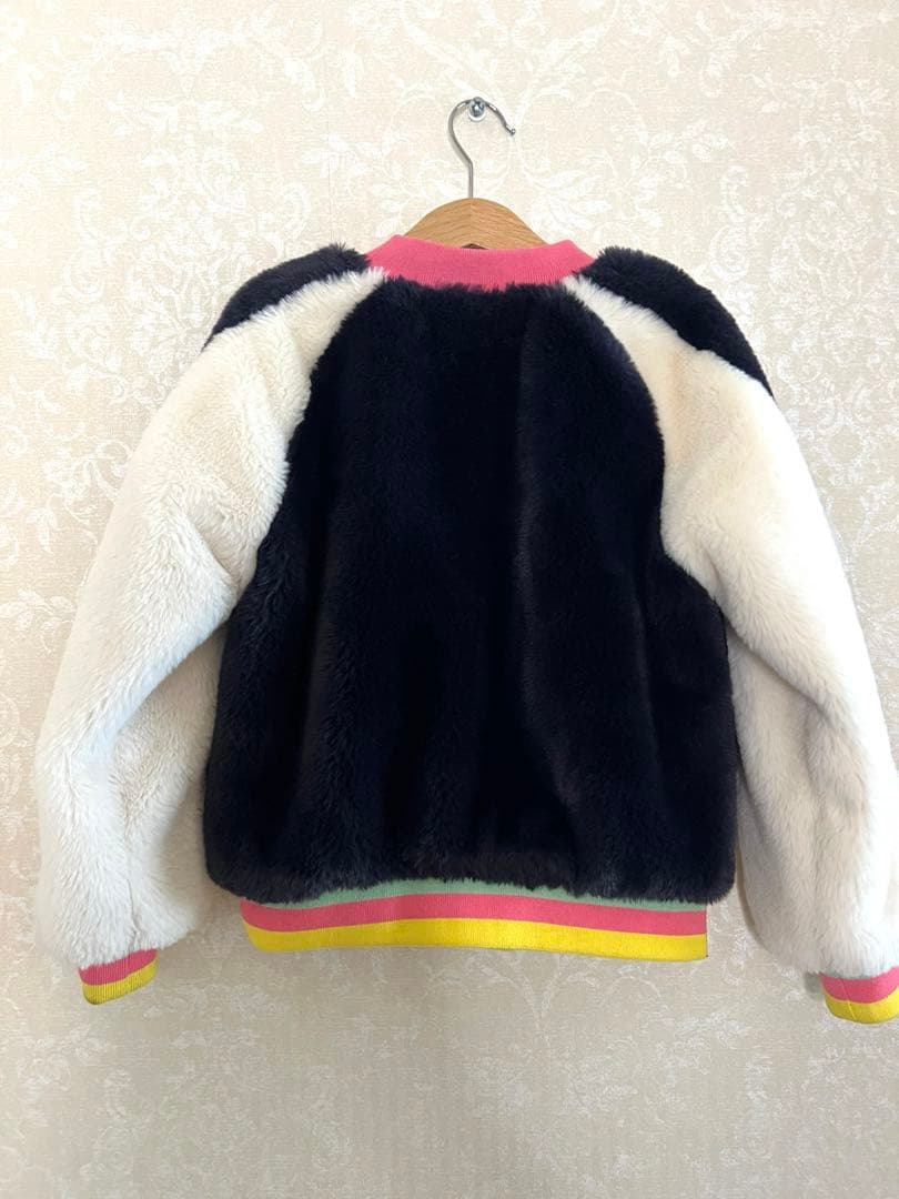 【マークジェイコブス】リバーシブル✨ボアジャケット　ボアジャケット　120㎝