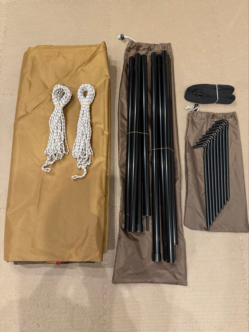 スノーピーク　エントリーパックTT+マット・シートセット