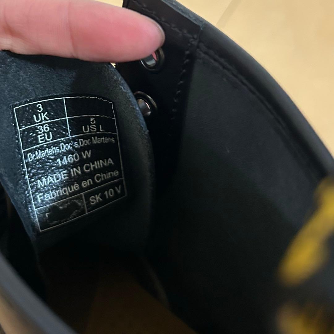 Dr Martens 8ホール　uk3 未使用品