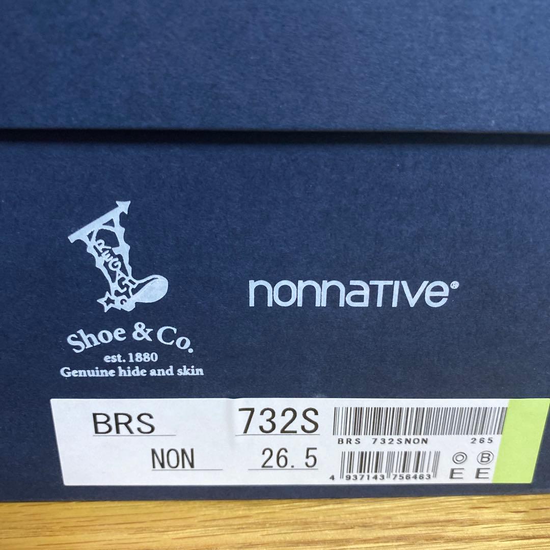 靴 nonnative MARINER MOC SHOES COW LEATHER