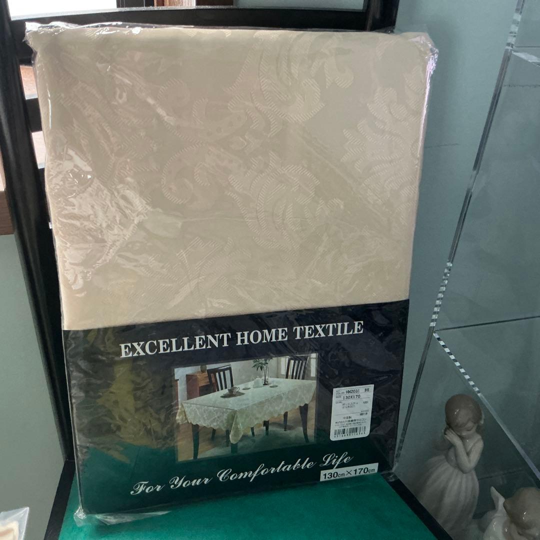 はっ水加工、川島織物セルコン、エレガントテーブルクロス 12000円