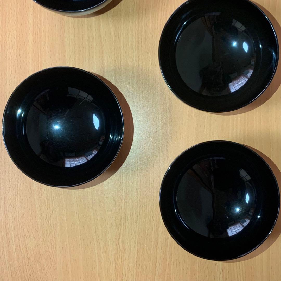 汁椀 5個セット 蓋付き