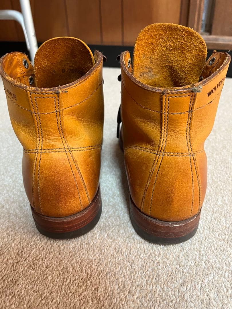 ウルヴァリン Wolverine 1000 Mile ブーツ ブラウン