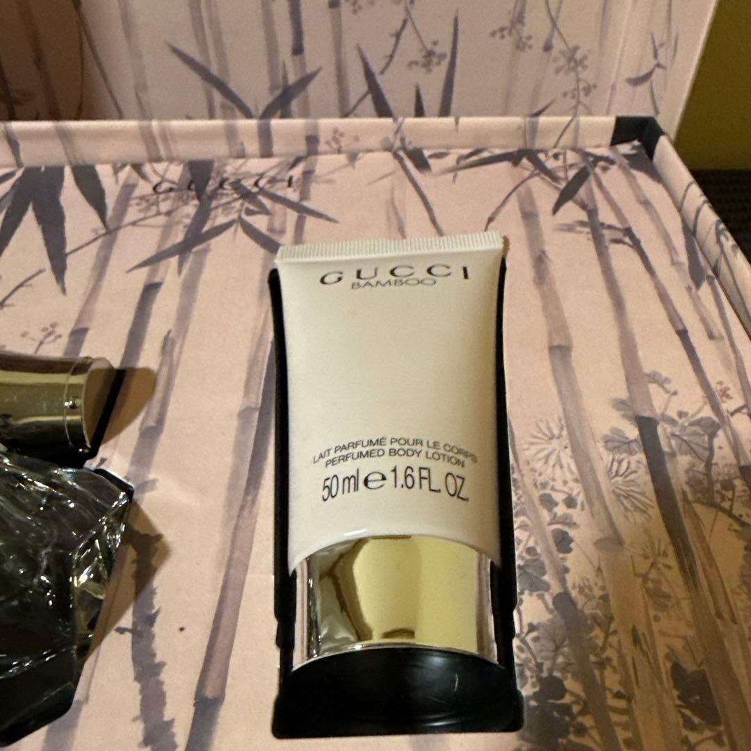 新品　GUCCI Bamboo 香水とボディローションセット