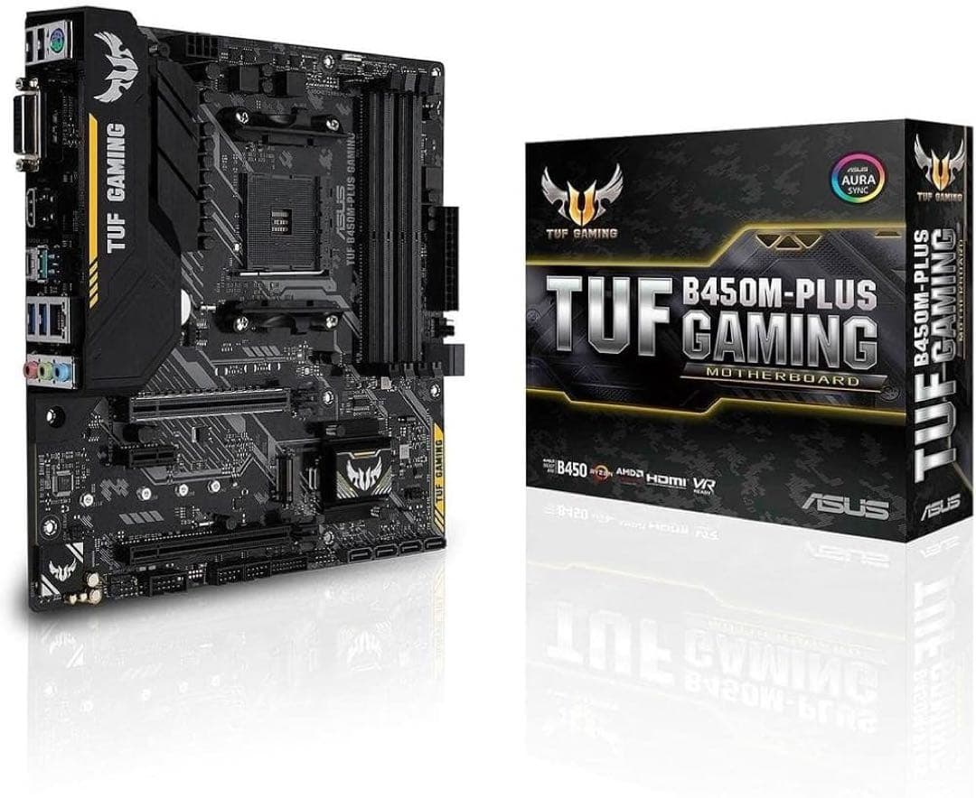 ASUS マザーボード TUF B450 × AMD CPU Ryzen 3