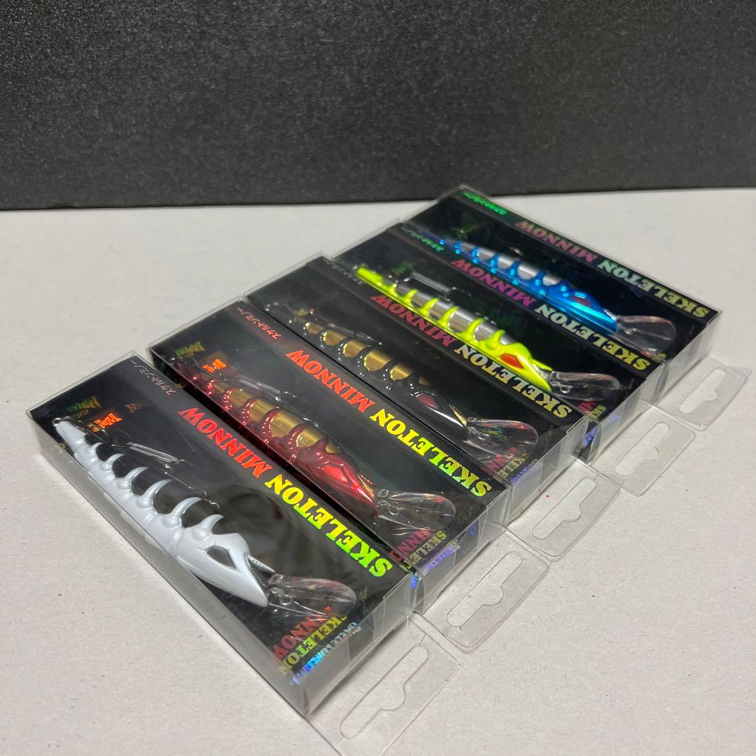 【新品】スケルトンミノー10個セット(フローティング)