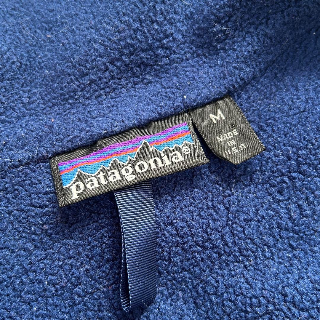 90s Patagonia shelled synchilla jkt USA製
