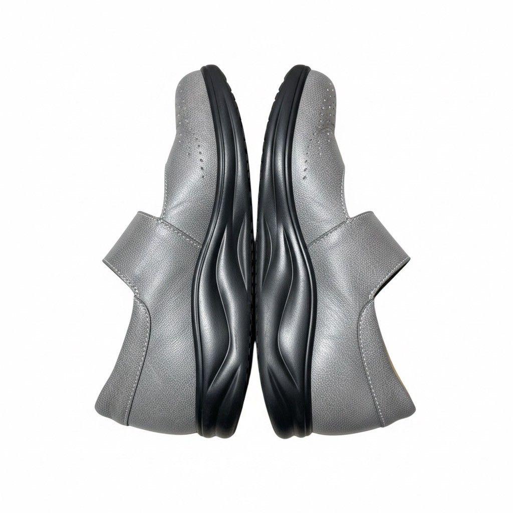 Finn Comfort ウォーキングシューズ ベルクロ　ハドソン　グレー