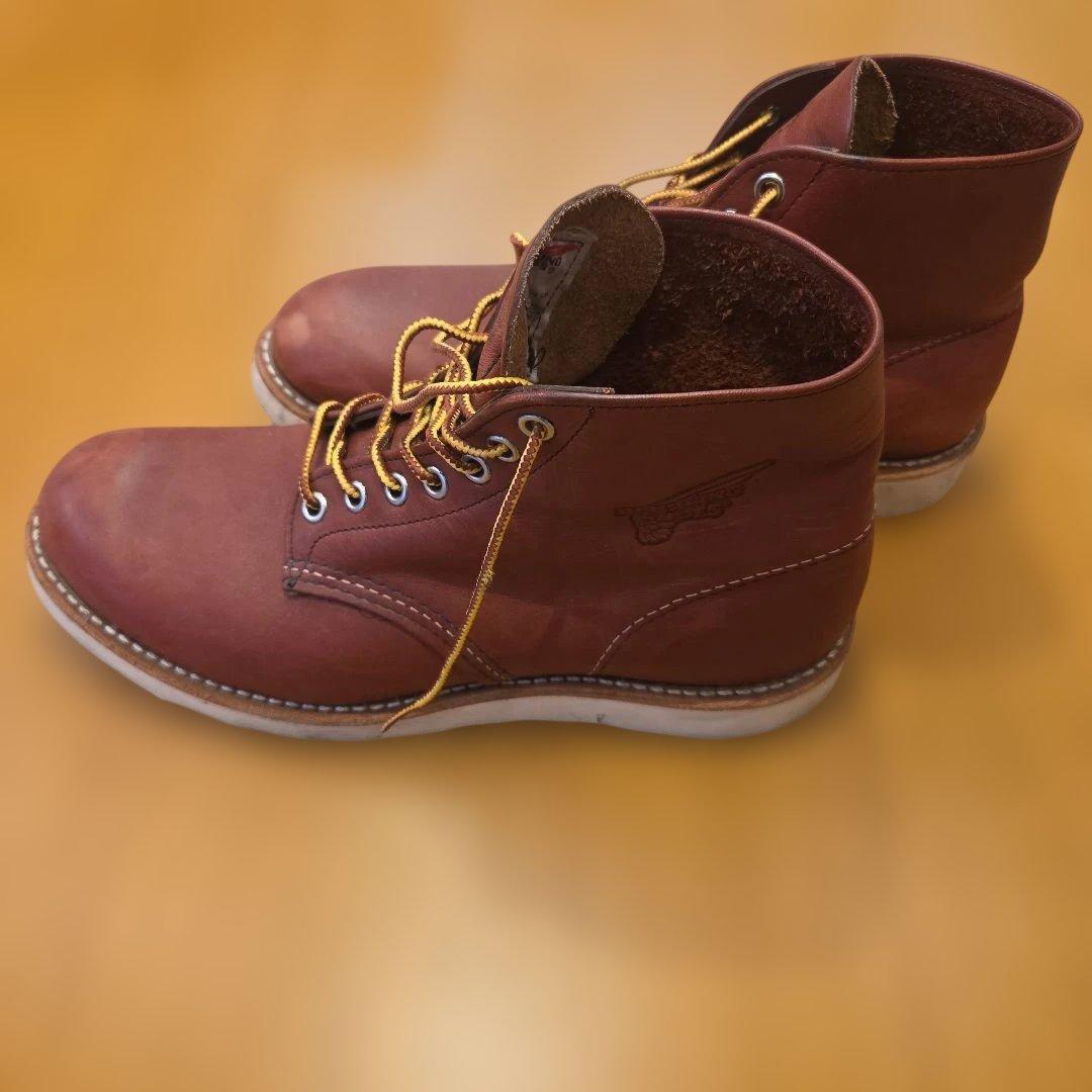 RED WING SHOES ブラウン ハイカットブーツ 7 USA9105