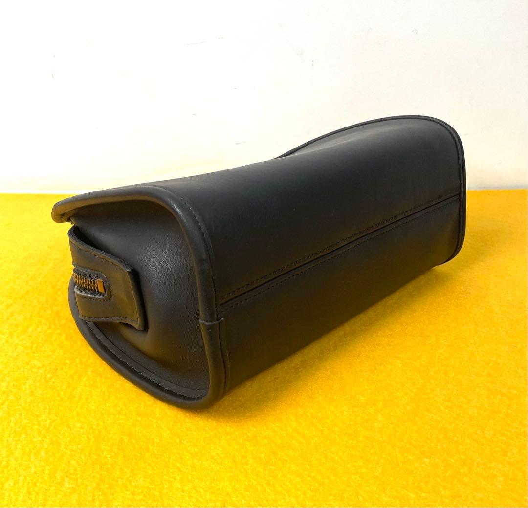 ●OLD COACH 9942 ハーフムーン 2way バッグ ブラック●